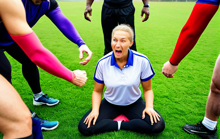 **Image Prompt:** A dynamic sports coach passionately explaining a winning strategy to a diverse team of athletes on a vibrant green field. Focus on energy, teamwork, and leadership. Consider a style reminiscent of dynamic sports photography.