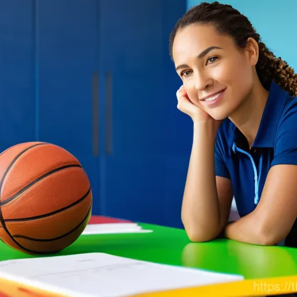 레저스포츠지도자 업무에서의 시간 관리 비법 - **Prompt: The Masterful Time-Blocking Coach**
A highly organized female sports coach, in her lat...