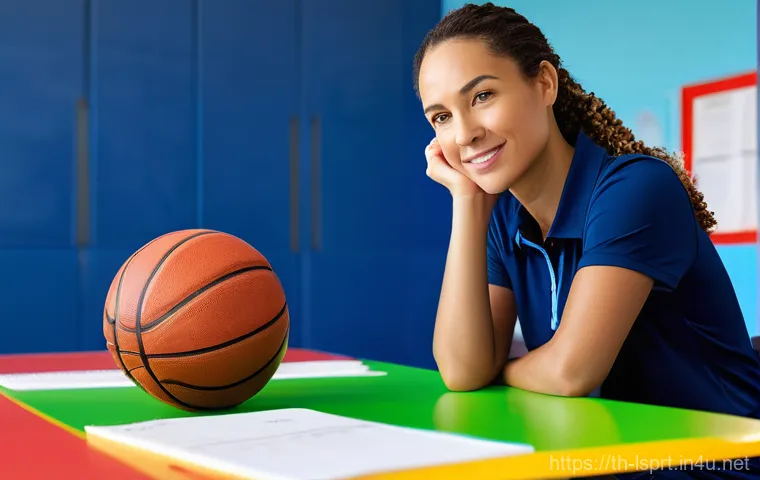 레저스포츠지도자 업무에서의 시간 관리 비법 - **Prompt: The Masterful Time-Blocking Coach**
A highly organized female sports coach, in her lat...