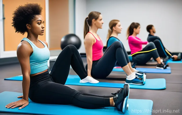 레저스포츠지도자 자격증 취득 후 첫 취업 준비 - **Energetic Fitness Instructor Filming Online Content**
A dynamic, medium shot of an enthusiasti... 레저스포츠지도자 자격증 취득 후 첫 취업 준비 - **Energetic Fitness Instructor Filming Online Content**
A dynamic, medium shot of an enthusiasti...