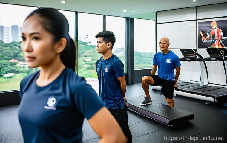 레저스포츠지도자 자격증 실무 교육기관 비교 - **Prompt:** A dynamic, brightly lit scene featuring a confident Thai female fitness trainer in a mod... 레저스포츠지도자 자격증 실무 교육기관 비교 - **Prompt:** A dynamic, brightly lit scene featuring a confident Thai female fitness trainer in a mod...